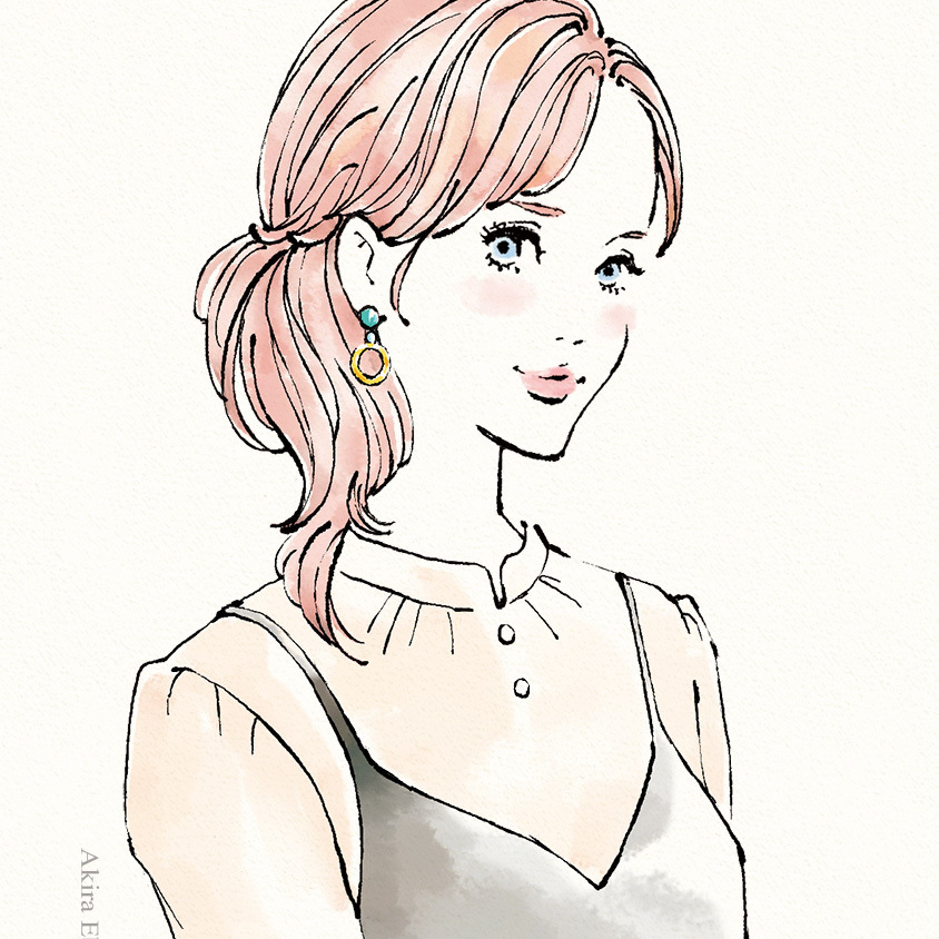 女性 ファッション イラスト