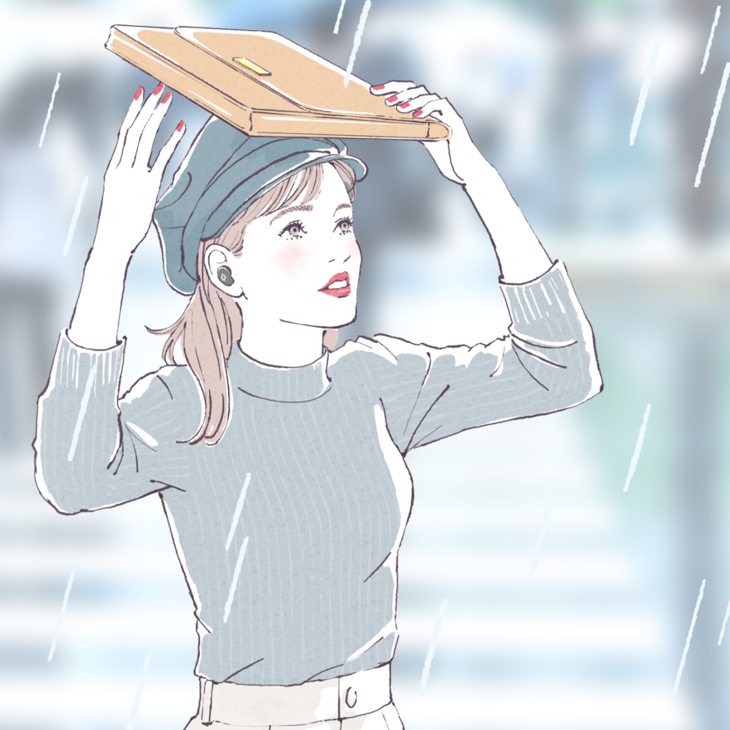 女性　イラスト